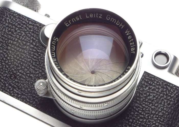 Just Serviced LEICA IIIf 3F Rangefinder camera Summarit f=5cm 1:1.5 fast 1.5/50