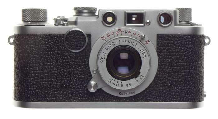 Just Serviced 3F IIIf LEICA M39 Rangefinder camera Leitz 3.5/50mm Elmar 5cm f3.5
