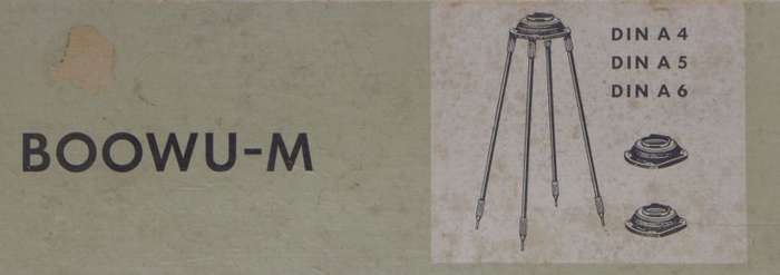 Leica Leitz BOOWU-M Din A4 A5 A6 Copy Stand Parts Boxed very good used condition