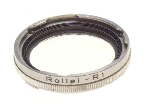 RI Rolleinar R 1 Rolleiflex close up lens macro Filter Rollei-R1 used case clean