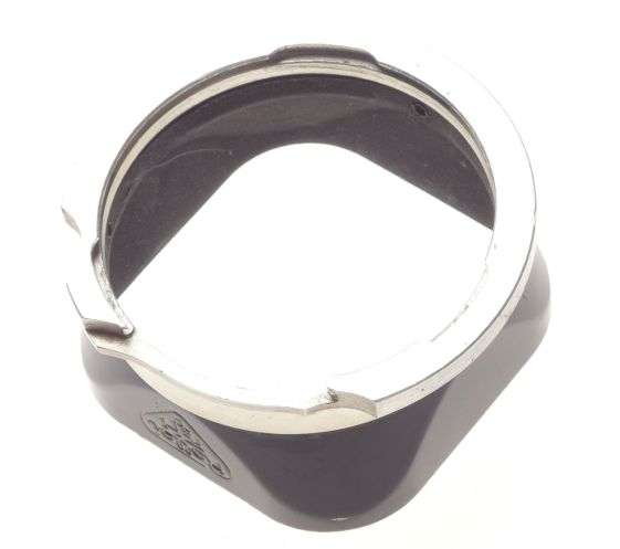 Rolleiflex TLR lens hood shade RII R2 in leather case Sonnenblende boxed Planar