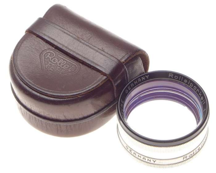 Rolleiflex Rolleiparkeil 1 close up focus lens coated optics 28.5 Rolleinar 1