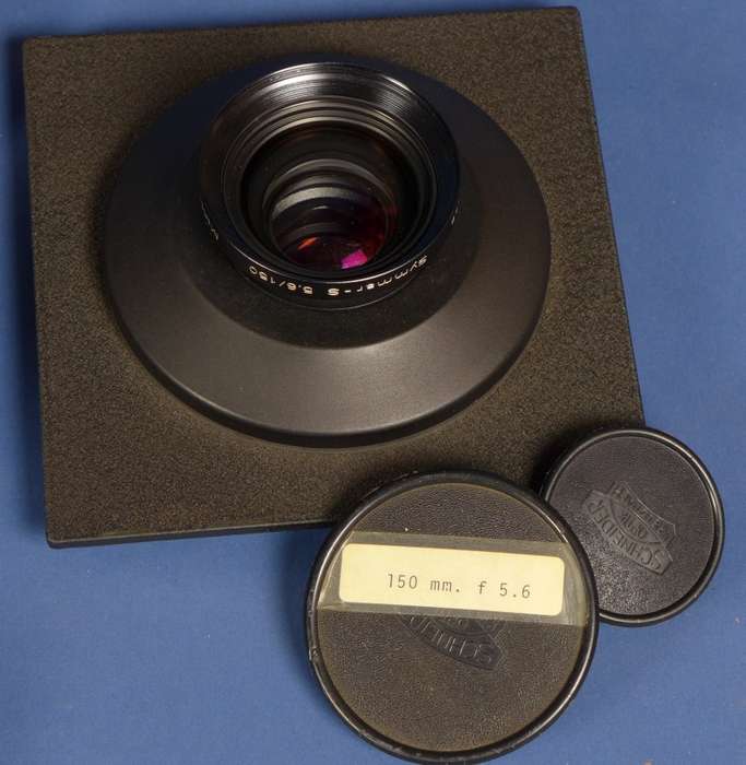 SINAR P2 Chrome set 3 Schneider lenses wide angle belows large format camera kit