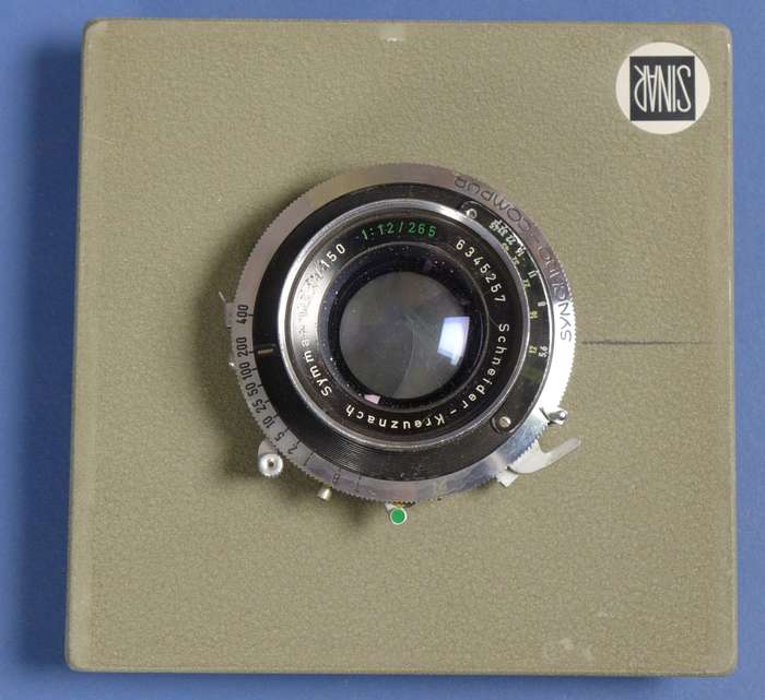 SINAR4x5 camera system 5 Graflex Optar Ektar Graphex symmar lenses rare kit case