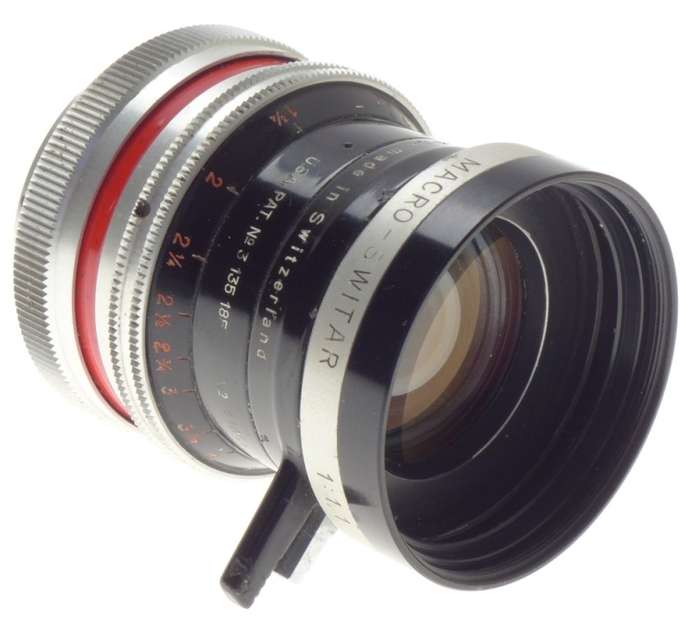 USED BOLEX H16 REFLEX MACRO-SWITAR Pre-set 1:1.1 f=26mm CAPS HOOD CASE MICRO 4/3