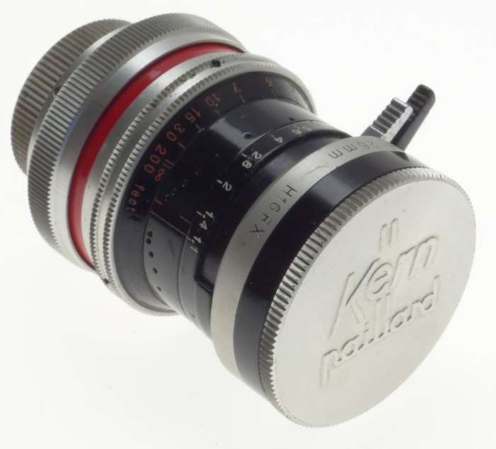 USED BOLEX H16 REFLEX MACRO-SWITAR Pre-set 1:1.1 f=26mm CAPS HOOD CASE MICRO 4/3