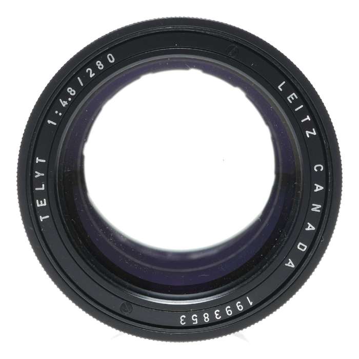 Leitz Canada Telyt 1:4.8/280 mm Tele lens f=280mm f4.8 Black box vintage