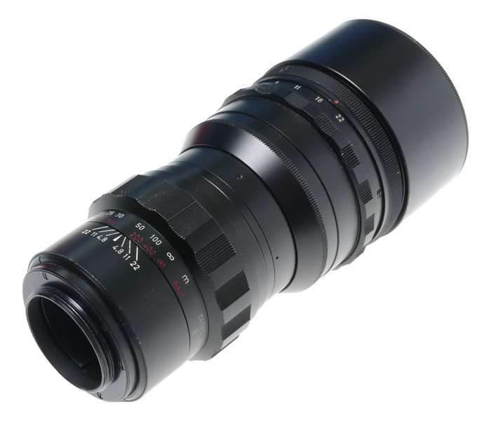 Leitz Canada Telyt 1:4.8/280 mm Tele lens f=280mm f4.8 Black box vintage
