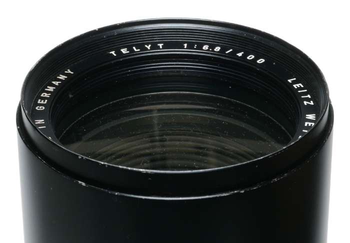 Telyt-R 1:6.8/400 mm Leitz Wetzlar Leica camera vintage lens f=400 f5.6