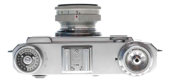 Sonnar 1.5 f=5 cm T Contax RF 35mm vintage film camera 1.5/50 mm lens