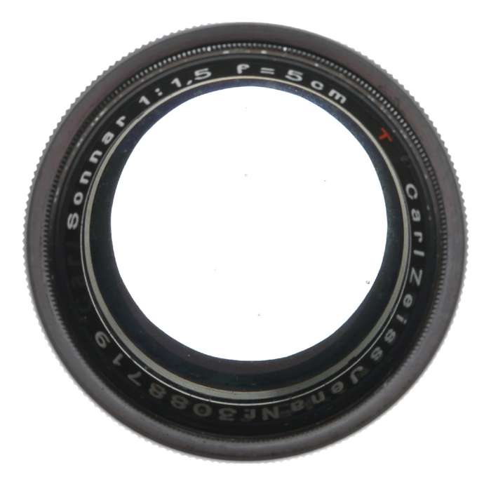 Sonnar 1.5 f=5 cm T Contax RF 35mm vintage film camera 1.5/50 mm lens