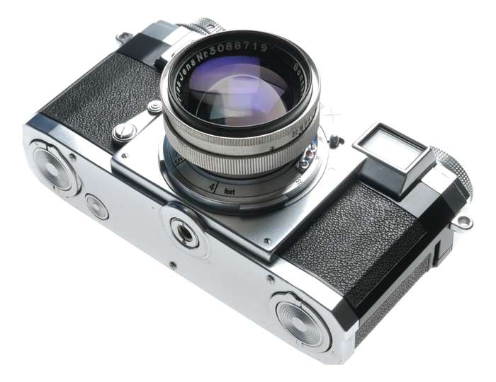 Sonnar 1.5 f=5 cm T Contax RF 35mm vintage film camera 1.5/50 mm lens