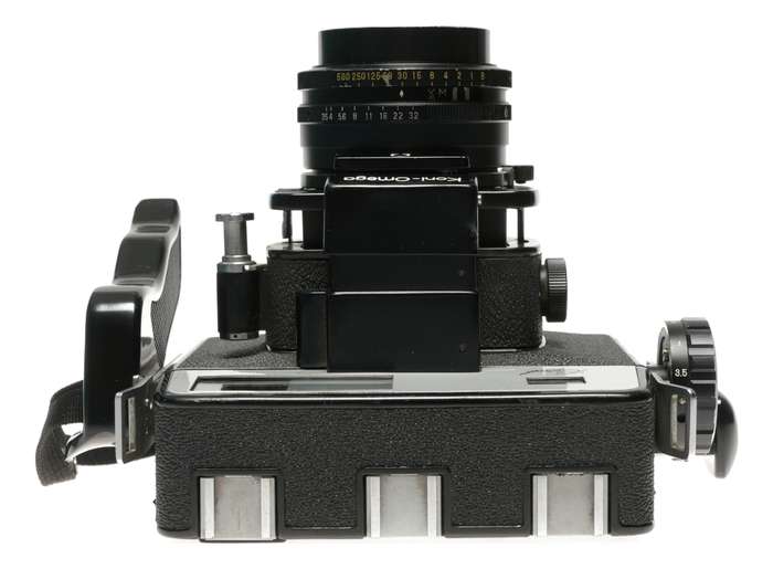 Koni-Omega Rapid Hexanon 3.5/90mm Medium format Black film f3.5 f=90mm lens