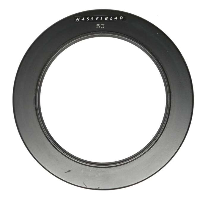Hasselblad 50 black lens hood square lens shade original first f=50mm wide angle