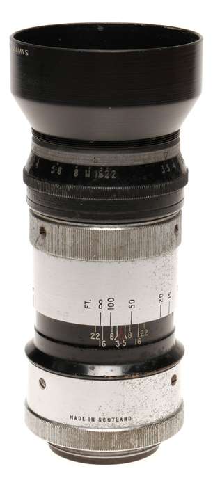 Anastigmat TRINOL 105mm F3.5 Leica M39 LTM camera lens vintage optics
