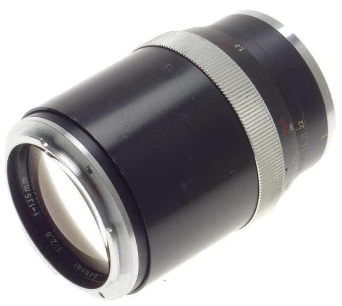CARL ZEISS CONTAREX 1:2.8/135mm SONNAR f=135mm VINTAGE SLR CAMERA LENS KEEPER