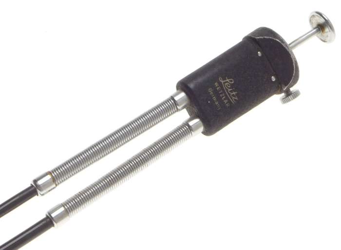 LEITZ DOUBLE CABLE RELEASE OZWTO-M DOPPELAUSLOSER REMOTE M CAMERAS VISOFLEX