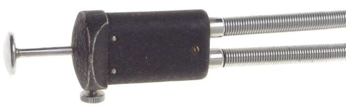 LEITZ DOUBLE CABLE RELEASE OZWTO-M DOPPELAUSLOSER REMOTE M CAMERAS VISOFLEX