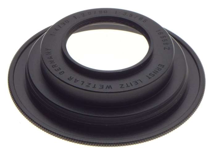 WETZLAR LEICA 16558 Z ADAPTER RING 1:4/90 USED 1:2.8/90 BOX 1:3.5/65 LEITZ MINT-