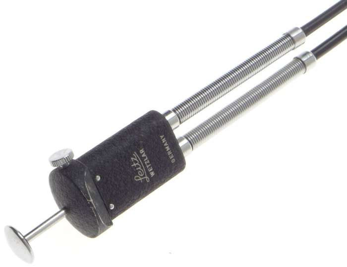 LEICA DOUBLE CABLE RELEASE OZWTO-M DOPPELAUSLOSER REMOTE M CAMERA VISOFLEX