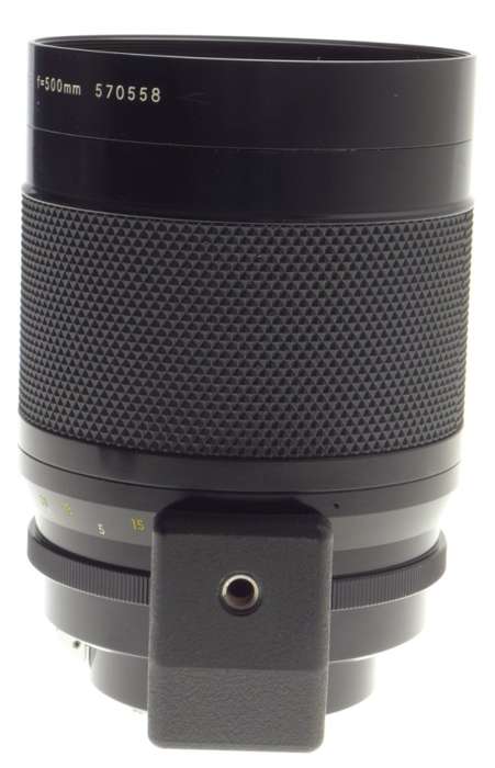 NIKON REFLEX-NIKKOR C 1:8 f=500mm MIRROR AI CAMERA LENS SLR 35mm HOOD CAPS MINT