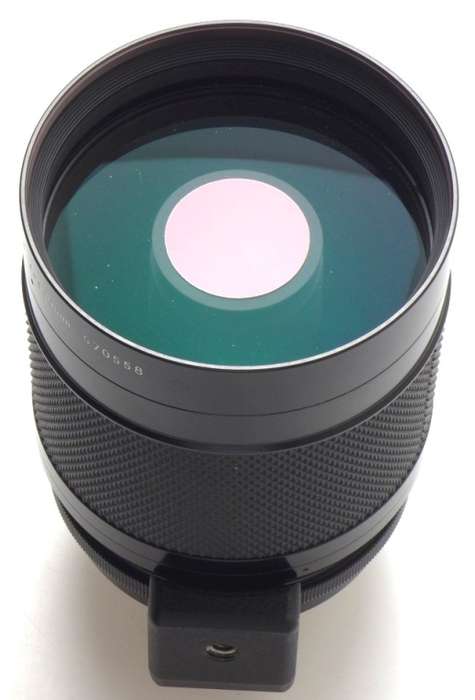 NIKON REFLEX-NIKKOR C 1:8 f=500mm MIRROR AI CAMERA LENS SLR 35mm HOOD CAPS MINT