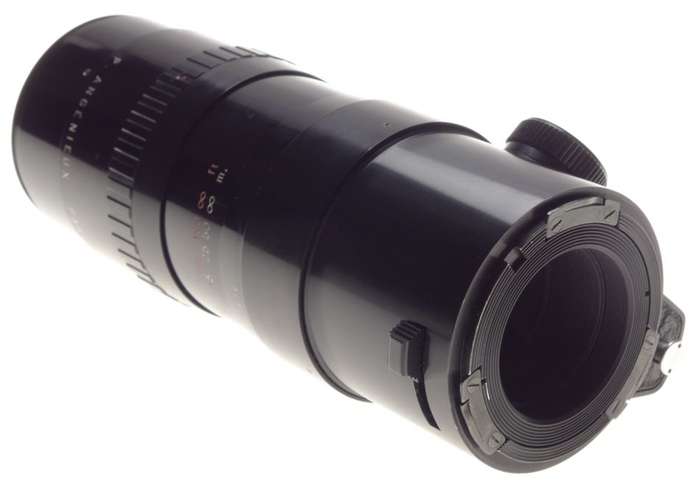 ALPA Angenieux Alitar 1:4.5/180 SLR prime camera lens f=180mm black rare clean