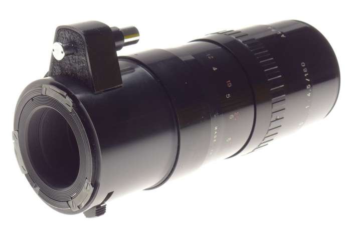 ALPA Angenieux Alitar 1:4.5/180 SLR prime camera lens f=180mm black rare clean