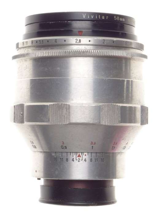 Carl Zeiss Jena BIOTAR 75 lens 1.5/75mm f/1.5 Exakta Mount used rare chrome cap