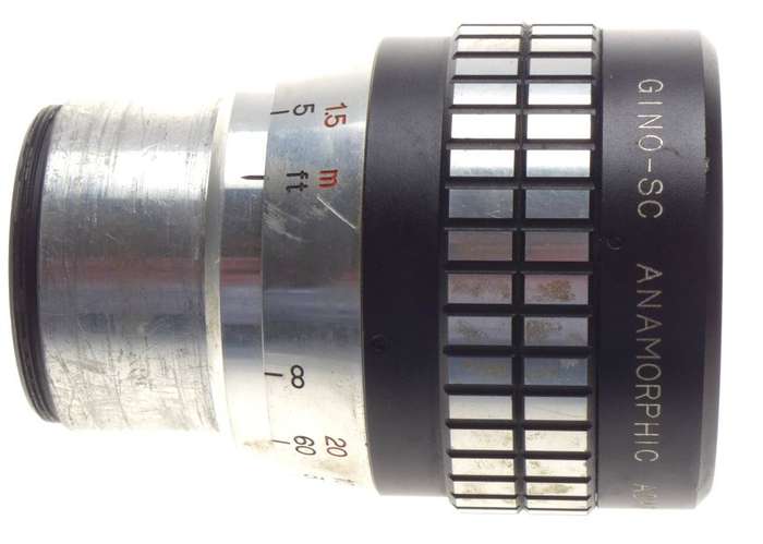 GINO-SC Anamorphic 16 adaptor lens used condition smooth focus projection lens