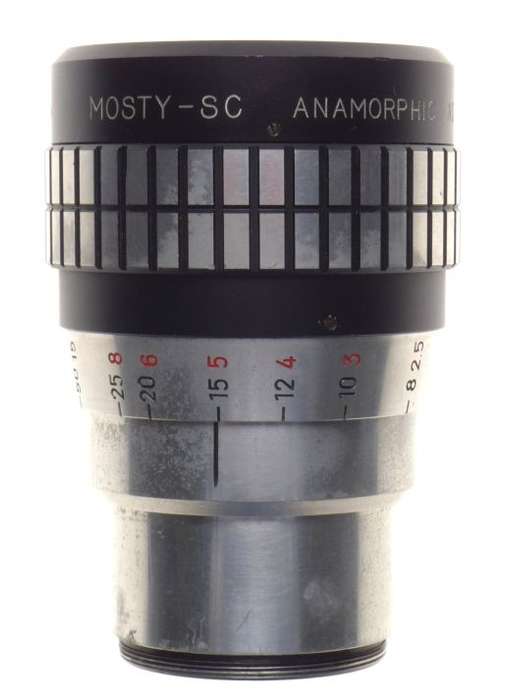 MOSTY-SC Anamorphic adaptor 16 lens used Excellent clean glass smooth focus nice