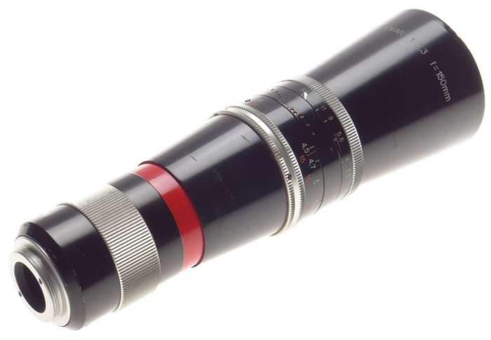 Macro-Yvar 1:3.3 f=150mm C-mount lens micro 4/3 black magic 3.3/150mm cap hood