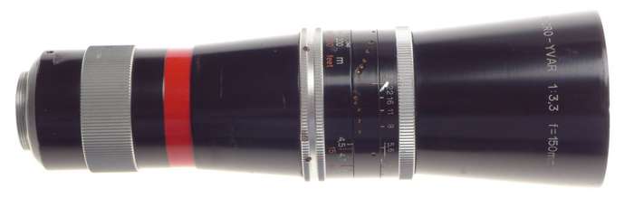 Macro-Yvar 1:3.3 f=150mm C-mount lens micro 4/3 black magic 3.3/150mm cap hood