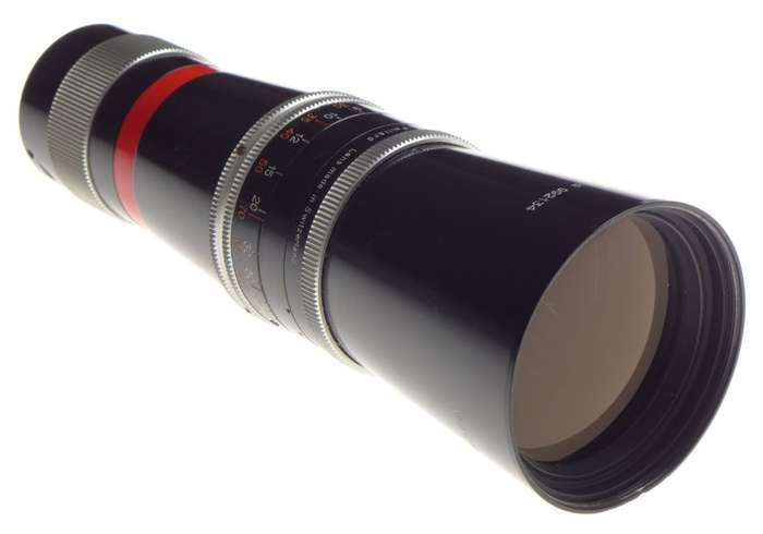 Macro-Yvar 1:3.3 f=150mm C-mount lens micro 4/3 black magic 3.3/150mm cap hood