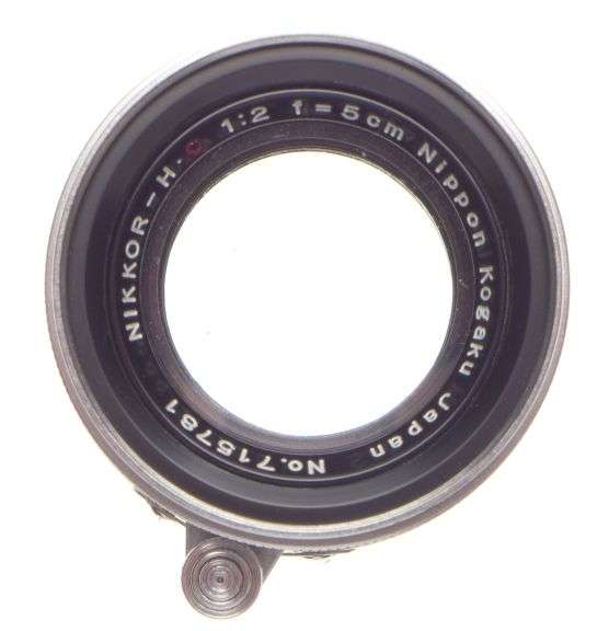 NICCA Type-5 rangefinder camera Nikkor-H.O 1:2 f=5cm Nippon Kogaku 2/50mm chrome