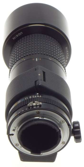 AI-S NIKKOR ED 300mm 1:4.5 FITS DF CAPS FILTER CASE 300/4.5 SLR NIKON LENS f=300