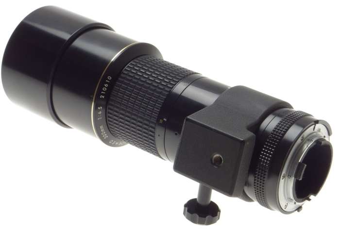 AI-S NIKKOR ED 300mm 1:4.5 FITS DF CAPS FILTER CASE 300/4.5 SLR NIKON LENS f=300
