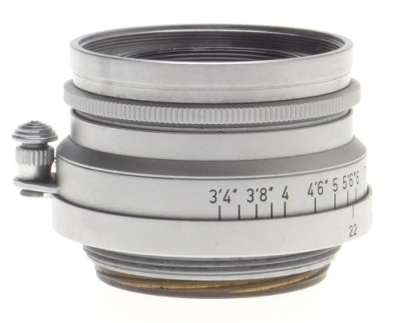 1:3.5/35mm M39 LEICA SUMMARON f=3.5cm SCREW MOUNT COMPACT CAMERA LENS CAPS CASED