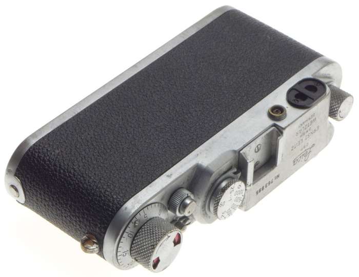 WELL USED LEICA IIF LEITZ 35mm FILM CAMERA 2f BODY M39 SCREW MOUNT RANGE FINDER