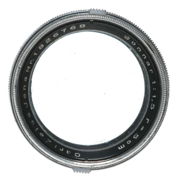 Zeiss Sonnar 1.5 f=5cm Contax RF mount lens 1.5/50 mm fast f/1.5 vintage optics