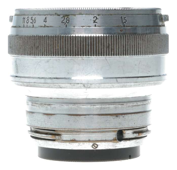 Zeiss Sonnar 1.5 f=5cm Contax RF mount lens 1.5/50 mm fast f/1.5 vintage optics