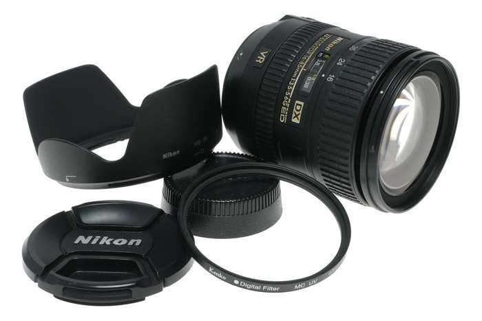 Nikon AF-S DX NIKKOR 16-85mm f/3.5-5.6G ED VR Lens boxed used