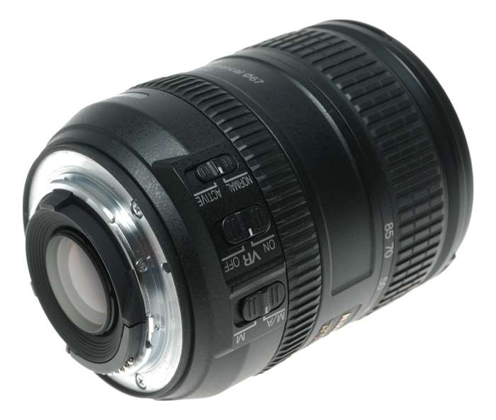 Nikon AF-S DX NIKKOR 16-85mm f/3.5-5.6G ED VR Lens boxed used