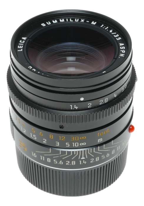 Leica Summilux-M 35 mm f1.4 Asph 1.4/35 hood caps boxed 11874