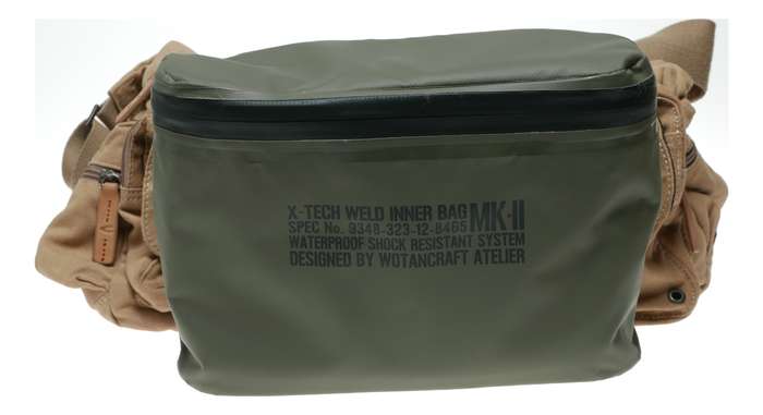 Wotancraft Camel Active Camera Shoulder Bag MK-II Waterproof Insert
