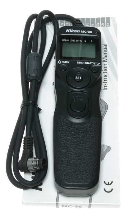 Nikon MC-36 remote cord boxed excellent camera accessory Boxed