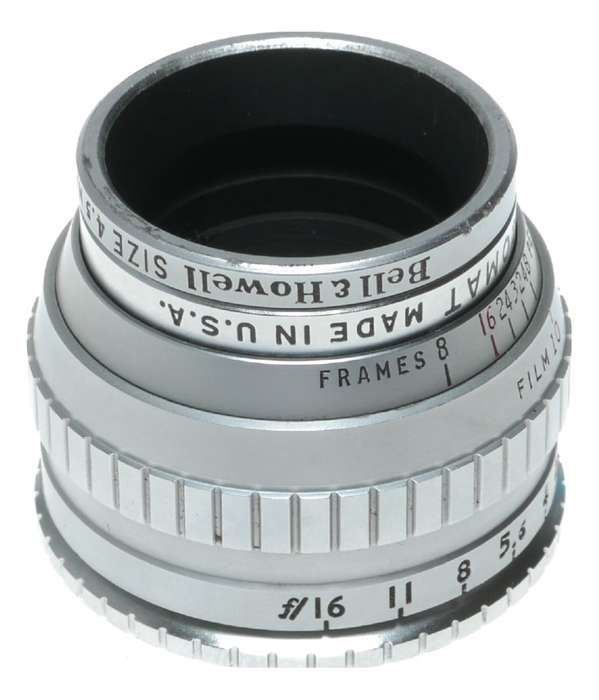 Bell & Howell 20mm f/2.5 COMATcine movie camera lens