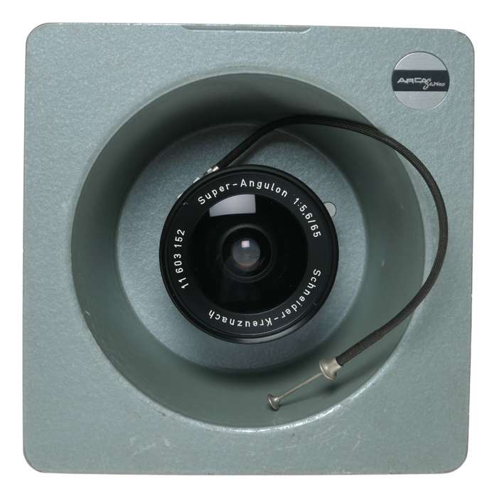 Schneider Kreuznach Super-Angulon 1:5.6/65 camera lens Arca-Swiss lens board