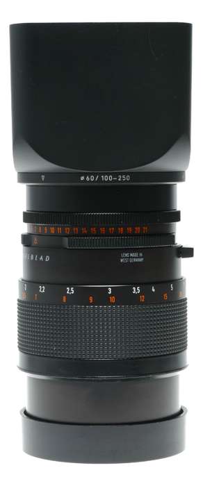 Hasselblad Zeiss Sonnar 4/150 T camera lens shade hood 60/100-250