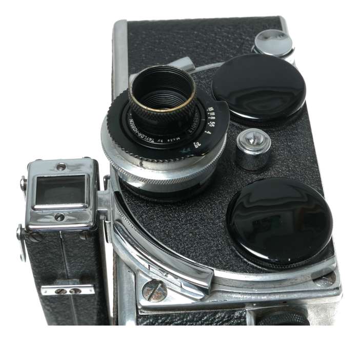 Paillard Bolex H16 film movie camera Taylor Hobson Cooke Anastigmat 1in f/2.7